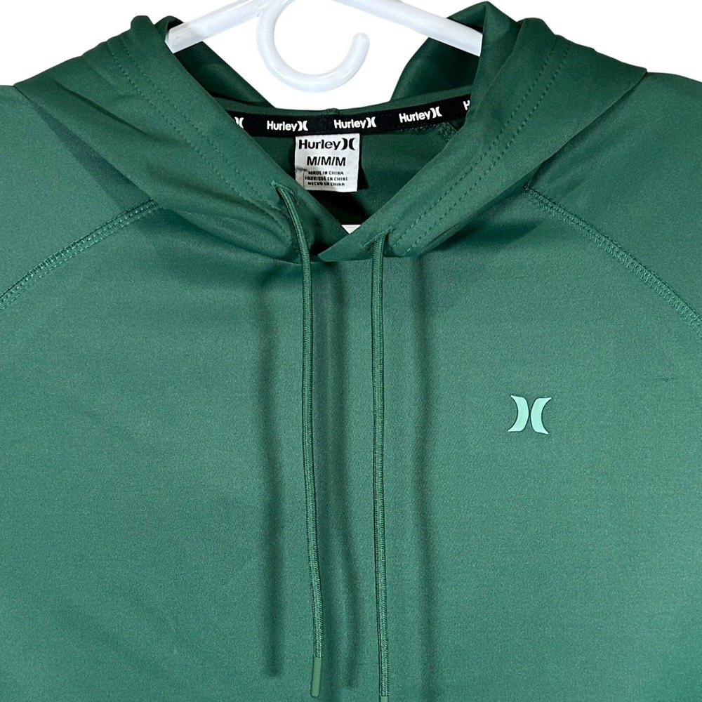 Hurley Exist Icon Scuba PO Hoodie Mens Medium Jungle Green Brand New‎